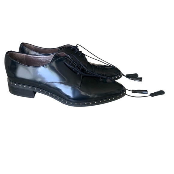 Pertini Black Patent Leather Lace-Up Shoes – EU 38 / US 7–7.5 - Picture 2 of 10